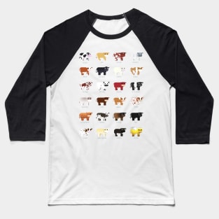 Bovine Variety Baseball T-Shirt